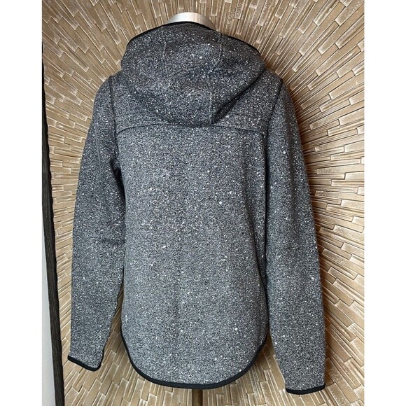 ivivva by lululemon Girls Hoodie Sweatshirt Jacket Sz 14 Fleece Zipper Black - Picture 3 of 14